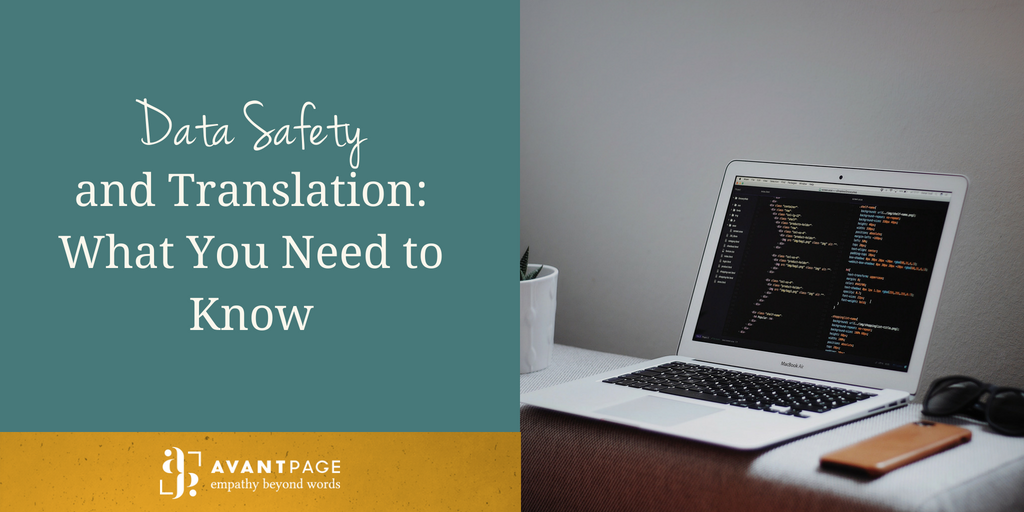 Data safety and translation: what you need to know