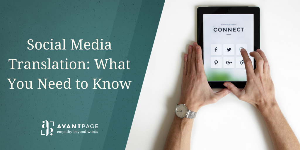 Social Media Translation: What You Need to Know
