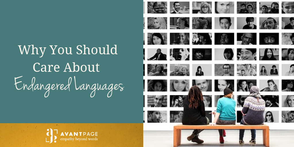 Why You Should Care About Endangered Languages