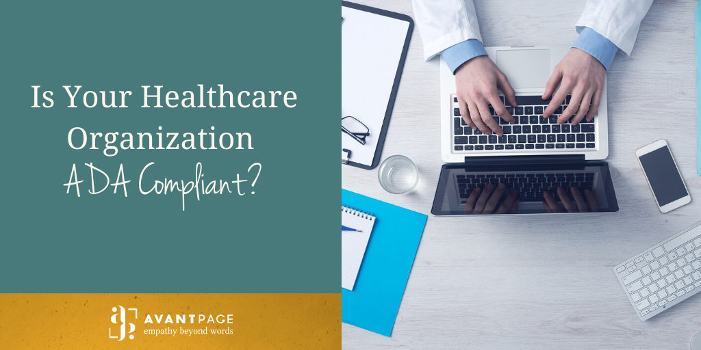 Is Your Healthcare Organization ADA Compliant?