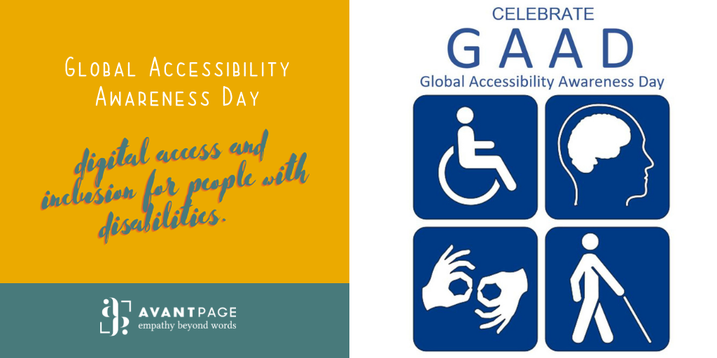 Get involved! Today is the Global Accessibility Awareness Day