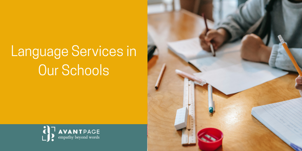 Language Services in Our Schools
