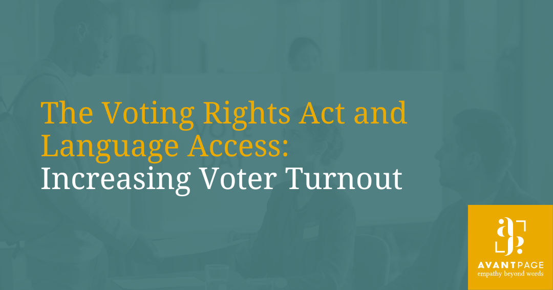 Voting Rights Act: Language access and voter turnout